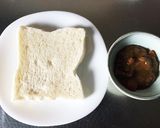 ♡揚げない♡簡単トーストカレーパン作り方1写真