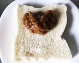 ♡揚げない♡簡単トーストカレーパン作り方2写真