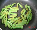 カレー味★いんげん煮作り方3写真