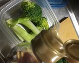 【弁当_食物繊維】レンジでブロッコリー作り方3写真