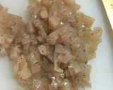 こんにゃくと納豆のふわふわ揚げ〜作り方1写真