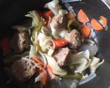 ストックOK：蒸し肉団子作り方14写真