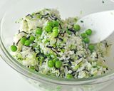 えんどう豆の香り広がる♪ 親子豆ごはん作り方5写真