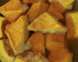 煮崩れしにくい♪優しい味の南瓜の煮物作り方8写真