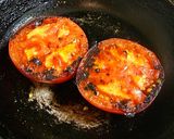 トマトのネギ味噌田楽作り方2写真