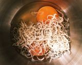 お弁当に★シラスと大葉の卵焼き作り方1写真