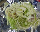 野菜のせ漬魚のホイル包み焼き作り方3写真