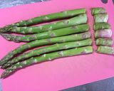 丸ごとアスパラ肉巻きフライ作り方1写真