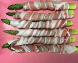 丸ごとアスパラ肉巻きフライ作り方4写真