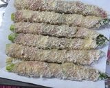 丸ごとアスパラ肉巻きフライ作り方5写真