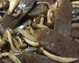 しめじたっぷり♡蒟蒻で焼肉風トースト☆作り方4写真
