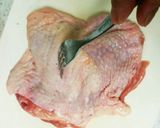 鶏肉のギュウギュウ焼き作り方1写真