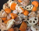 いり鶏風煮物作り方4写真