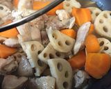いり鶏風煮物作り方5写真