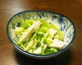 レンジで簡単！蒸し鶏＆春キャベツ作り方5写真