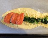 サーモンとほうれん草のパイ包み作り方18写真