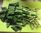 小松菜と厚揚げの煮物作り方3写真