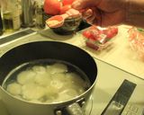 ☆ 母の味！里芋とトマトのベーコンスープ作り方6写真