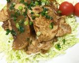 甘くない！カサ増し！！豚肉の生姜焼き作り方5写真