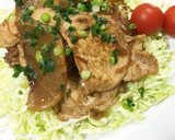 甘くない！カサ増し！！豚肉の生姜焼き作り方5写真