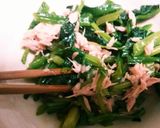 ★ほうれん草とシーチキンの巣籠もり★作り方1写真
