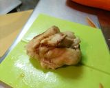 鶏ハム作りで余った皮と野菜の煮物作り方5写真