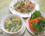 クレソンたっぷり超かんたん炒飯作り方4写真