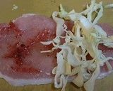 千切りキャベツの豚肉巻き☆照り焼き味作り方1写真