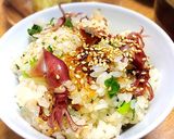 菜の花とホタルイカの炊き込みごはん♡作り方11写真