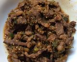 簡単フライパンで石焼きビビンバ風作り方3写真