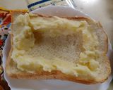 バターが香る！満腹納豆トースト！作り方5写真