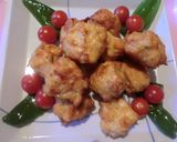 ☆鶏ムネ肉の旨辛！ナゲット風 おつまみに作り方4写真