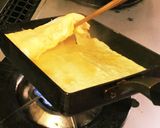 海苔とチーズの卵焼き作り方3写真
