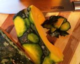 煮るのは3分♡カボチャの鶏そぼろあん作り方1写真