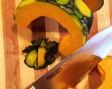 煮るのは3分♡カボチャの鶏そぼろあん作り方2写真