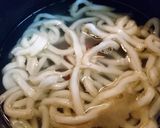 余り食材★節約【うどんと三葉の味噌汁】♪作り方1写真