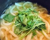 余り食材★節約【うどんと三葉の味噌汁】♪作り方2写真
