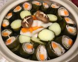 新じゃがと野菜の昆布マキマキ鍋作り方6写真