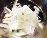 わさび菜とエシャレットのサラダ作り方1写真