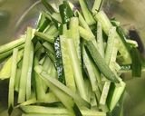 わさび菜とエシャレットのサラダ作り方2写真