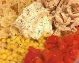 パプリカとチキンのヘルシーパスタサラダ作り方6写真