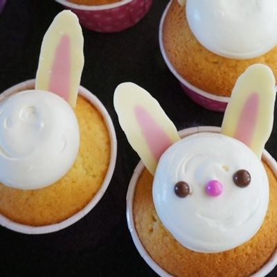 イースターに♡簡単うさぎのカップケーキ by momo キャラ弁料理家