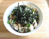 時短☆酢しょうが豆腐丼作り方6写真