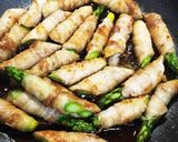 失敗無し♡豚バラとアスパラの肉巻き♡作り方3写真