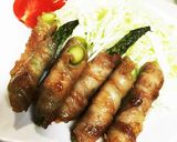 失敗無し♡豚バラとアスパラの肉巻き♡作り方4写真