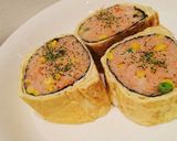 ロールオムライス☆手巻き風☆卵焼き簡単☆作り方6写真