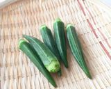 新玉ねぎとオクラ☆おかか和え作り方1写真