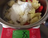 ✿いちごと文旦のジャム作り方4写真
