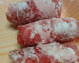 レンジで少量。トロうま簡単ネギの肉巻き作り方3写真