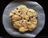 簡単！ノンバターさくふわスコーン☆チョコ作り方4写真